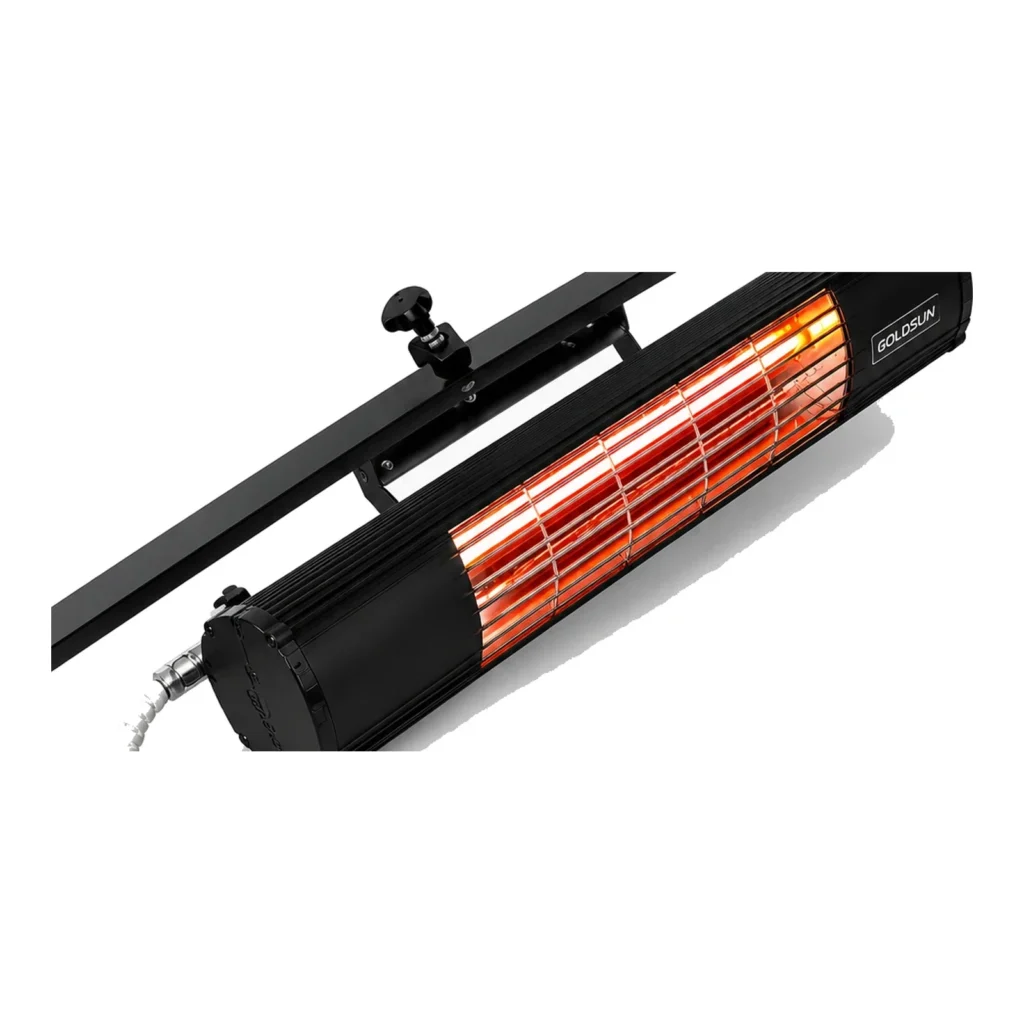 Goldsun Aqua 2000 W Siyah Şemsiye Tipi Isıtıcı