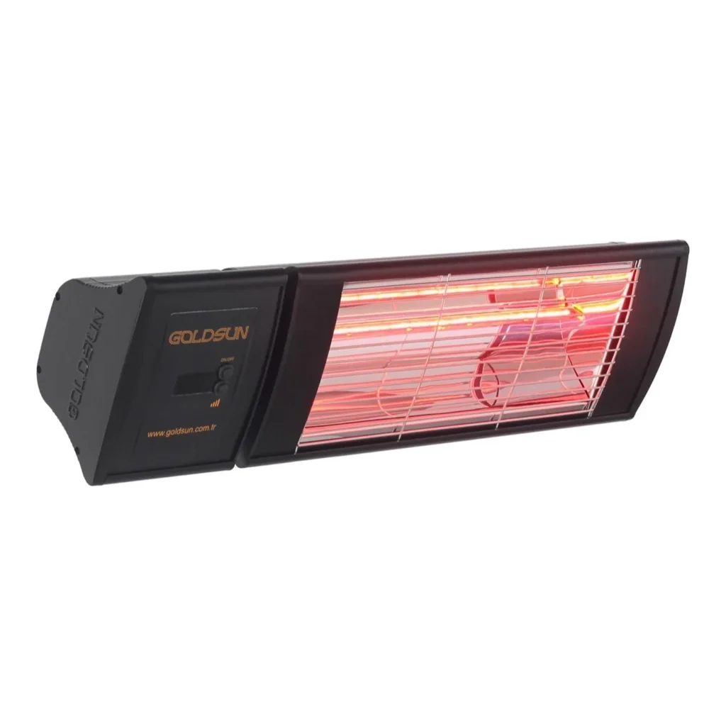 Goldsun Supra Plus 2000 W Siyah Isıtıcı